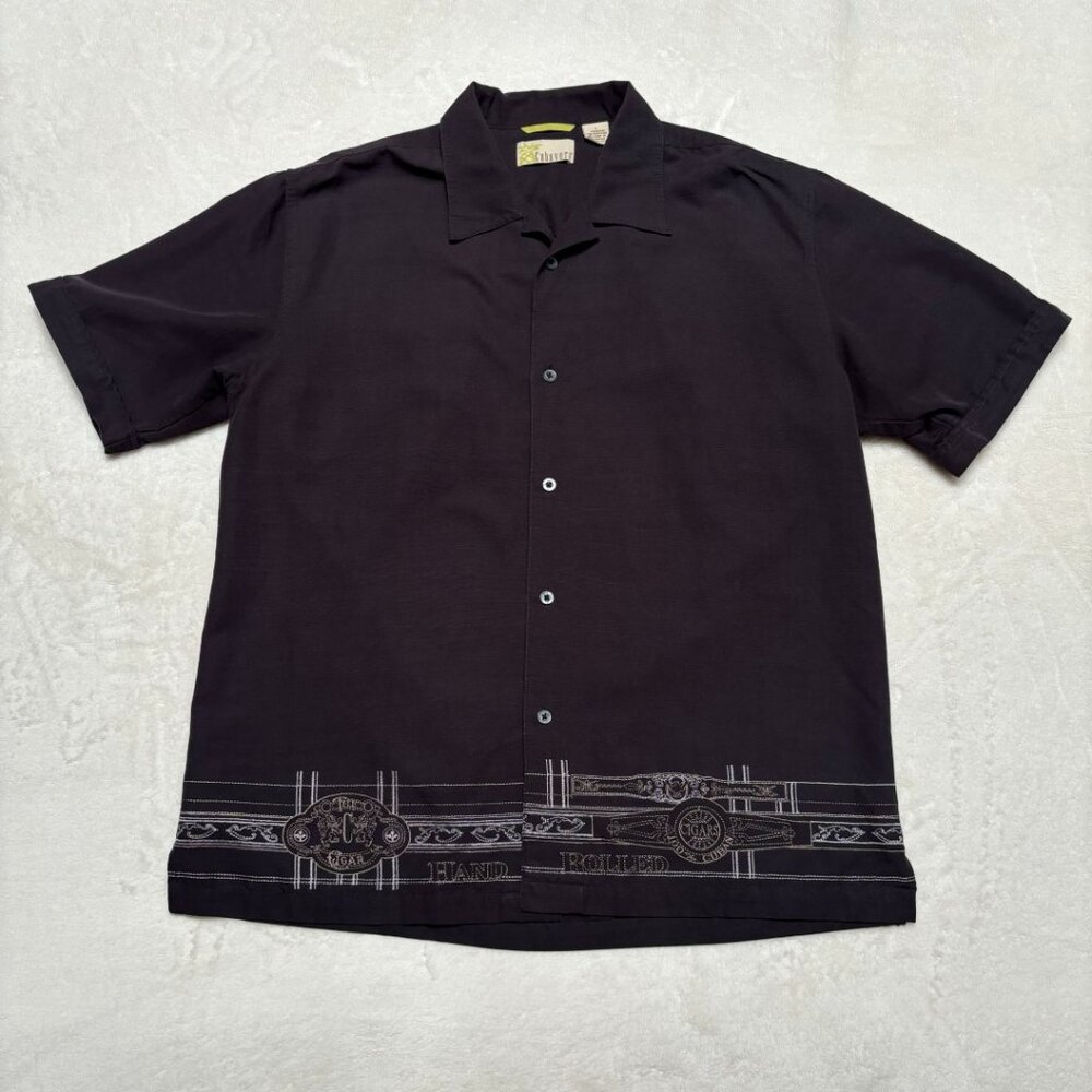 Men's Black Short Sleeve Shirt